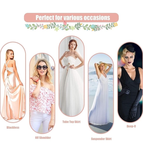 Seamless Nude Strapless Bra - Picture 8 of 10